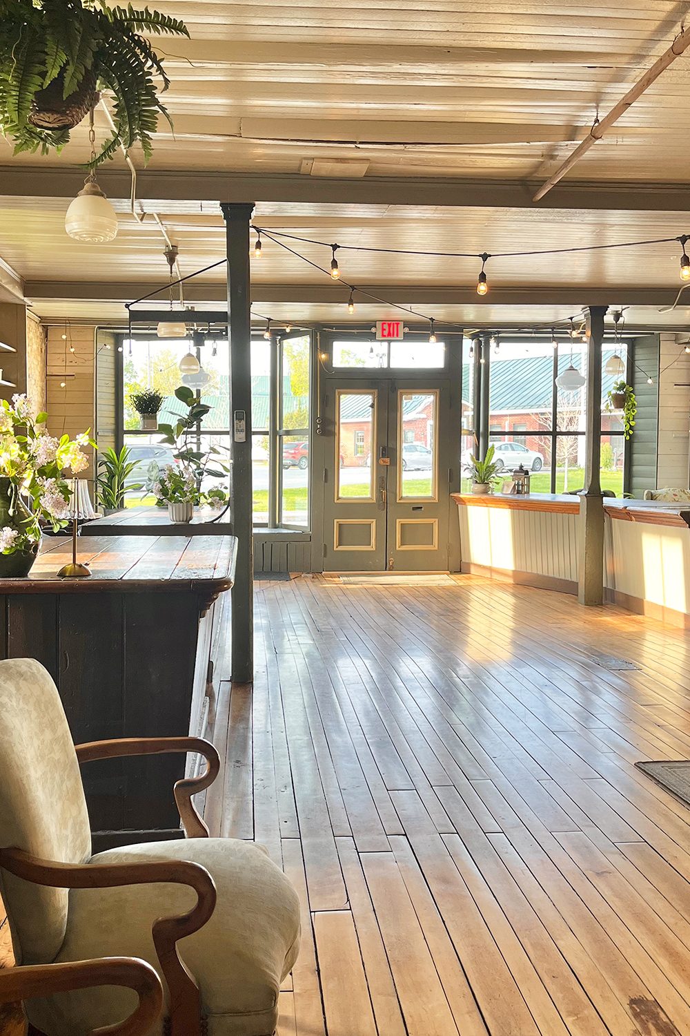 Built in 1830 and lovingly restored, The Brick Store is a rural Vermont treasure — warm, light-filled, and full of original character. It’s an easygoing, self-serve space for showers, parties, workshops, and gatherings that feel personal and memorable.