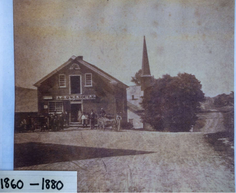 Brick Store in Fairfield VT circa 1860-1880